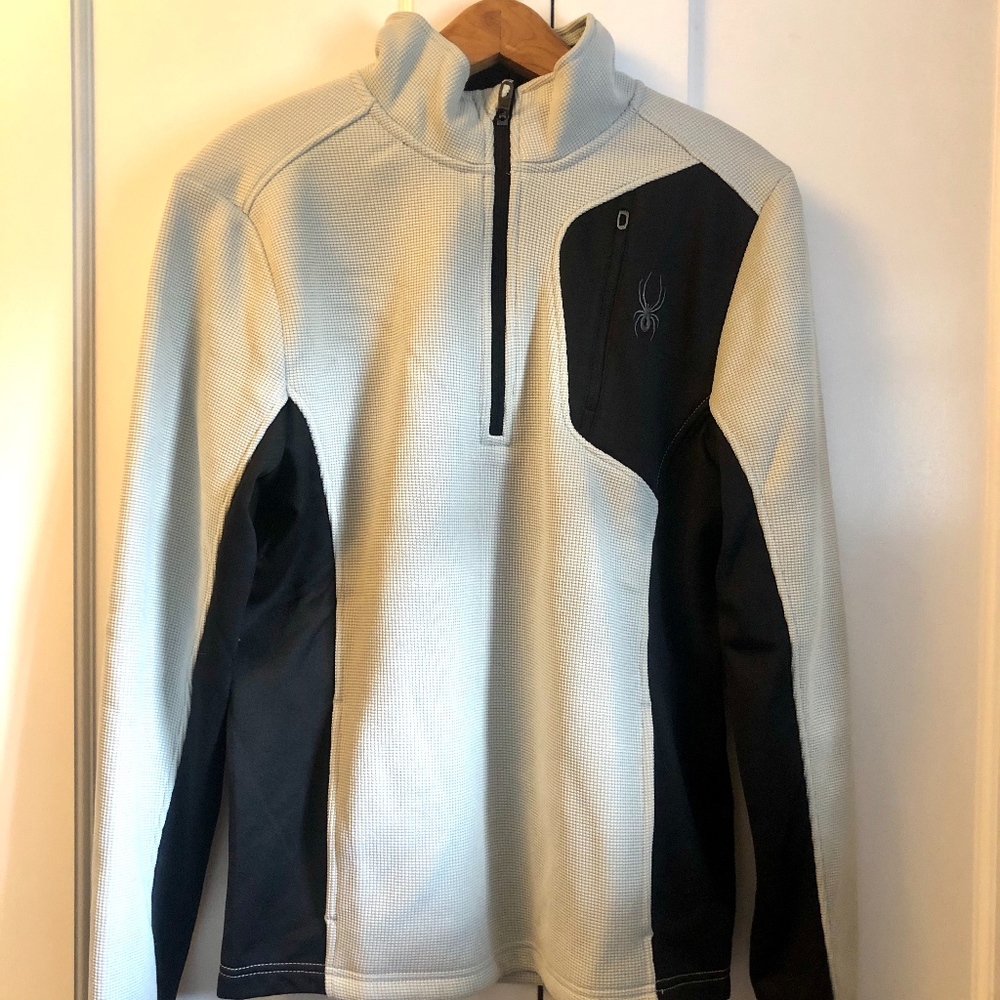 Spyder thermal/fleece mid ski layer, men's, youth